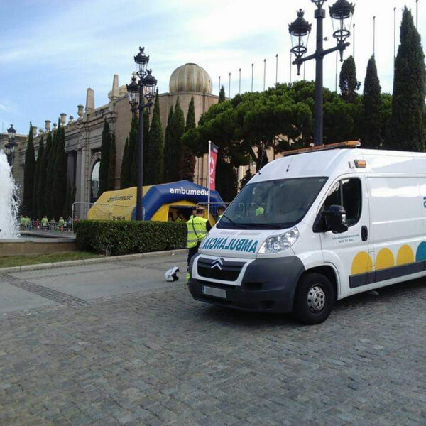 Ambulancia a Barcelona